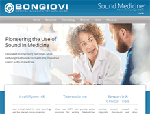 Tablet Screenshot of bongiovimedical.com